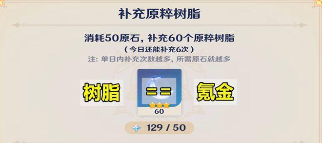 原神原粹树脂的作用与使用建议（了解原神原粹树脂的使用方法）  第1张